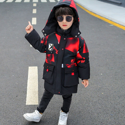 Keskmise pikkusega sillerdavates toonides talvejope poistele