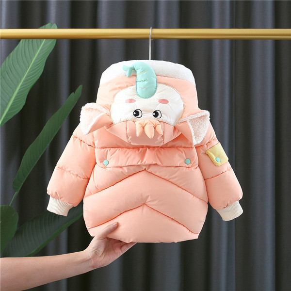 Kapuutsi ja taskutega laste soojendaja tüdrukutele