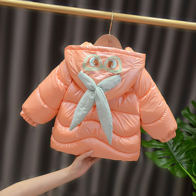 Καθημερινό παιδικό μπουφάν για κορίτσια με κουκούλα