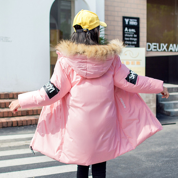 Igapäevane laste jope poistele sulestikuga kapuutsiga