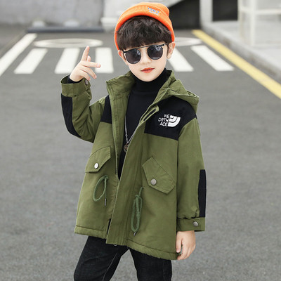 Νέο μοντέλο παιδικό μπουφάν με κουκούλα για αγόρια