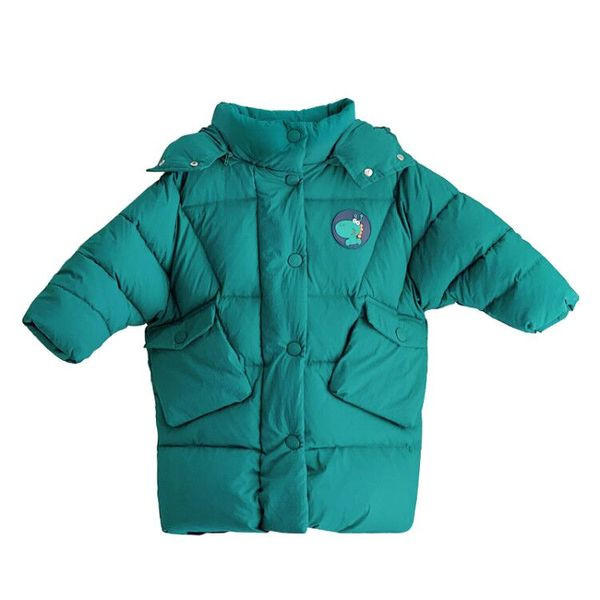 Χειμερινό παιδικό μπουφάν για κορίτσια και αγόρια με τρισδιάστατα στοιχεία στην κουκούλα