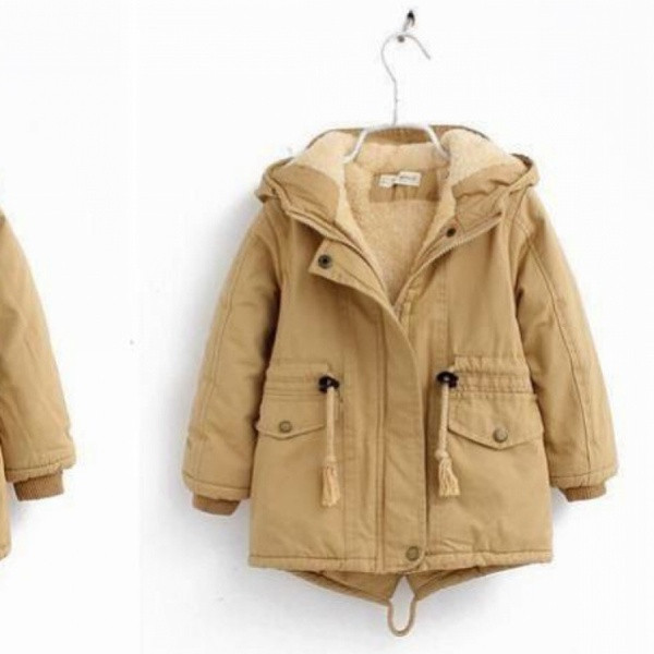 Novi model parka jakne za dječake sa kapuljačom i toplom postavom