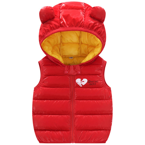 Vabaaja kapuutsiga lastevest tüdrukutele või poistele