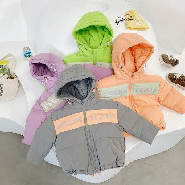 Καθημερινό παιδικό μπουφάν για κορίτσια και αγόρια με κουκούλα