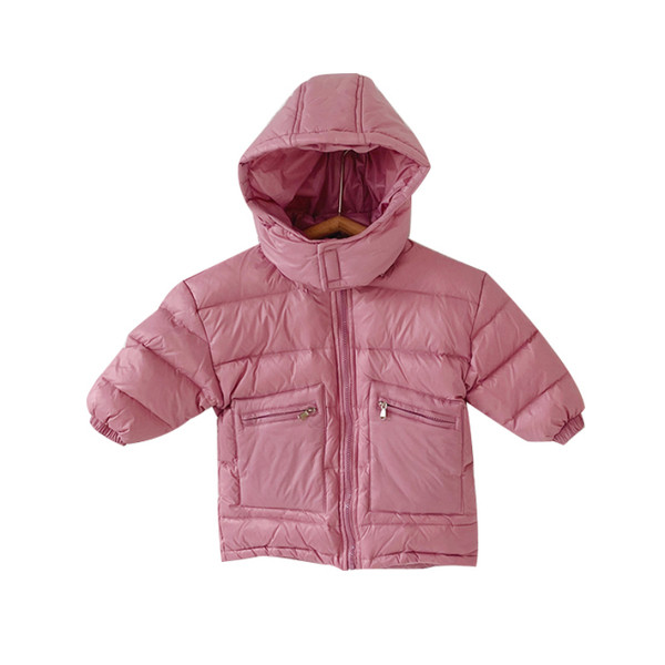 Καθημερινό παιδικό μπουφάν με κουκούλα και τσέπες