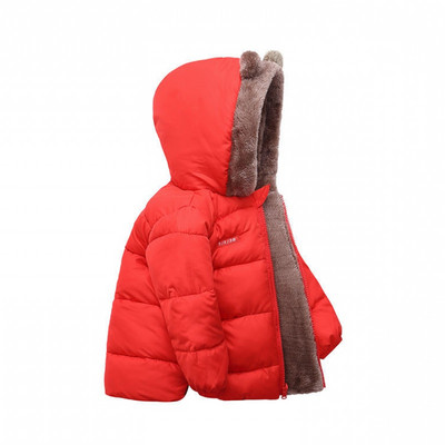 Χειμερινό μπουφάν με κουκούλα μοντέλο  unisex