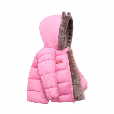 Χειμερινό μπουφάν με κουκούλα μοντέλο  unisex