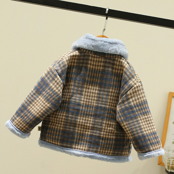 Pehme voodriga laste talvejope - poistele