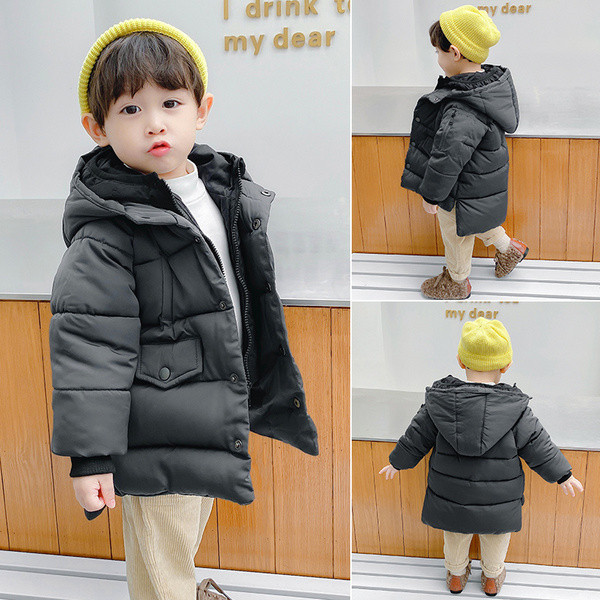 Παιδικό μπουφάν φθινοπώρου-χειμώνα με κουκούλα - για αγόρια