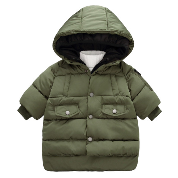 Παιδικό μπουφάν φθινοπώρου-χειμώνα με κουκούλα - για αγόρια