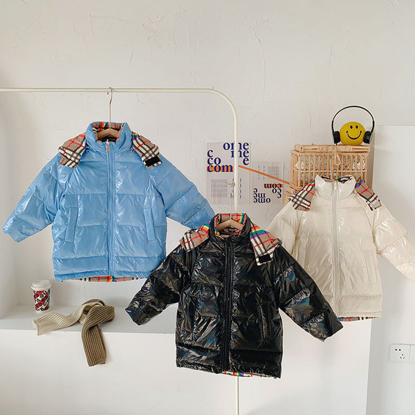 Καθημερινό παιδικό μπουφάν για αγόρια και κορίτσια με δύο πρόσωπα