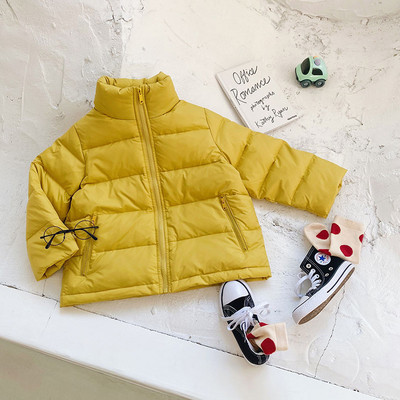 Casual παιδικό μπουφάν με ψηλό κολάρο κατάλληλο για αγόρια και κορίτσια
