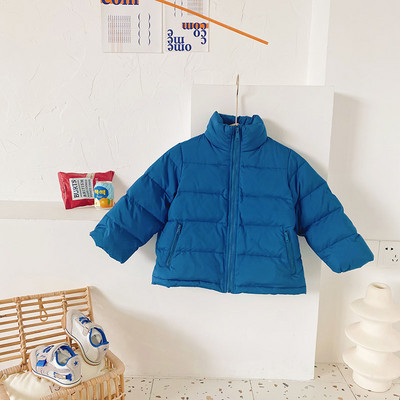 Casual παιδικό μπουφάν με ψηλό κολάρο κατάλληλο για αγόρια και κορίτσια