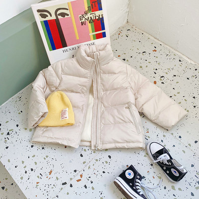 Casual παιδικό μπουφάν με ψηλό κολάρο κατάλληλο για αγόρια και κορίτσια