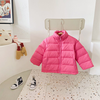 Casual παιδικό μπουφάν με ψηλό κολάρο κατάλληλο για αγόρια και κορίτσια