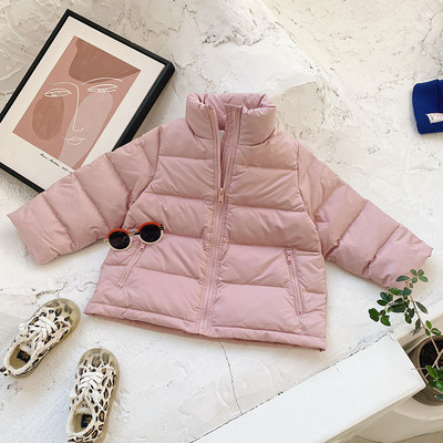 Casual παιδικό μπουφάν με ψηλό κολάρο κατάλληλο για αγόρια και κορίτσια