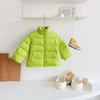 Casual παιδικό μπουφάν με ψηλό κολάρο κατάλληλο για αγόρια και κορίτσια