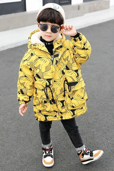 Novi model dječje jakne za dječake sa printom i kapuljačom