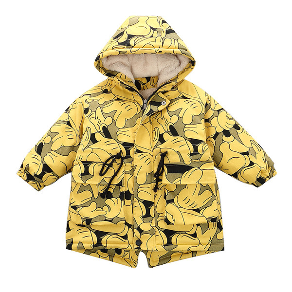 Novi model dječje jakne za dječake sa printom i kapuljačom