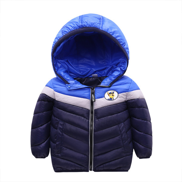 Kapuutsiga laste vabaaja jope poistele