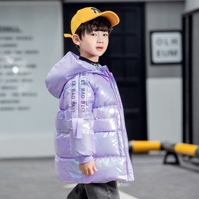 Νέο μοντέλο παιδικό χειμερινό μπουφάν για αγόρια με κουκούλα