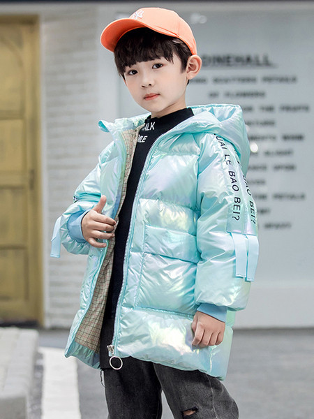 Νέο μοντέλο παιδικό χειμερινό μπουφάν για αγόρια με κουκούλα