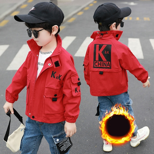 Παιδικό casual χειμερινό μπουφάν κατάλληλο για αγόρια