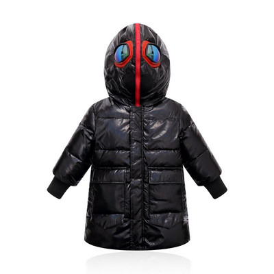 Νέο μοντέλο μοντέρνο μπουφάν για αγόρια με κουκούλα και τσέπες