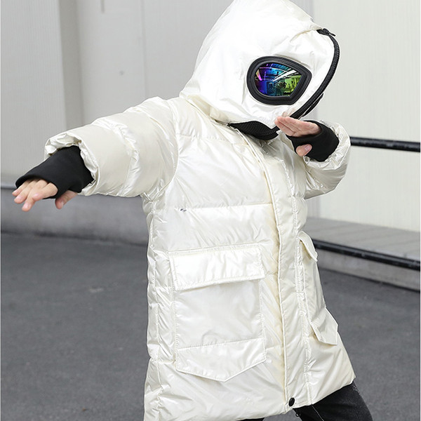 Νέο μοντέλο μοντέρνο μπουφάν για αγόρια με κουκούλα και τσέπες