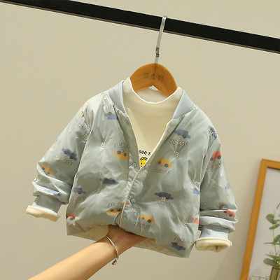 Värviline nööpidega lastejope tüdrukutele ja poistele