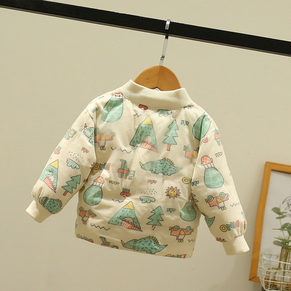 Värviline nööpidega lastejope tüdrukutele ja poistele