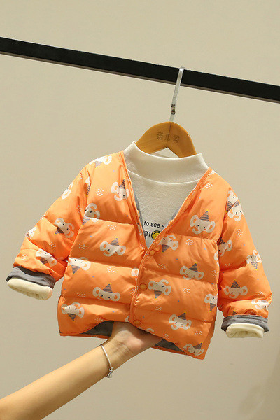 Nööpidega laste jope poistele ja tüdrukutele