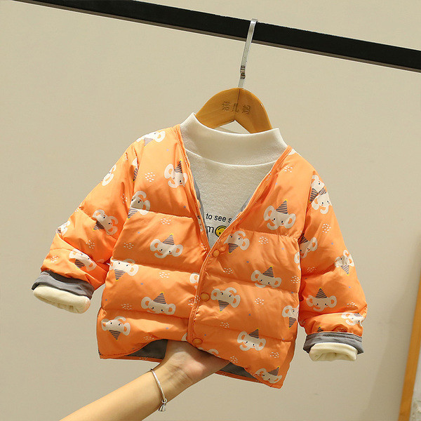 Nööpidega laste jope poistele ja tüdrukutele