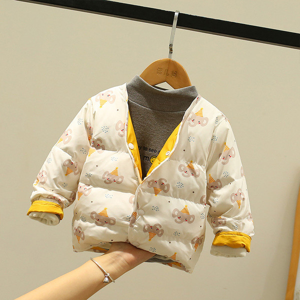 Nööpidega laste jope poistele ja tüdrukutele