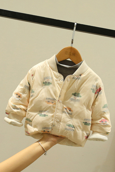 Nööpidega laste jope poistele ja tüdrukutele