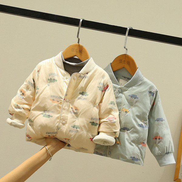 Nööpidega laste jope poistele ja tüdrukutele