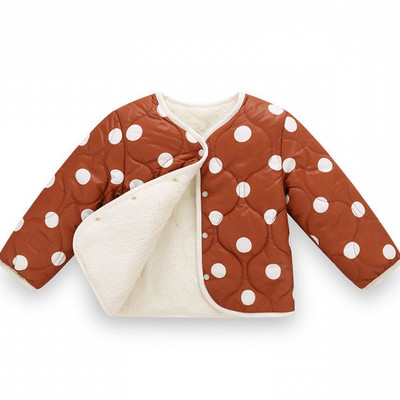 Λεπτό μπουφάν άνοιξη-φθινόπωρο με κουμπιά