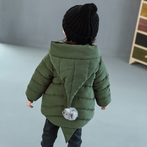 Laste sügis-talvine jope lukuga - unisex mudel