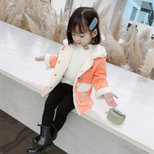 Pehme voodriga laste talvejope tüdrukutele