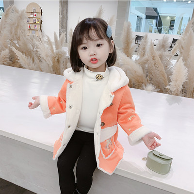 Pehme voodriga laste talvejope tüdrukutele