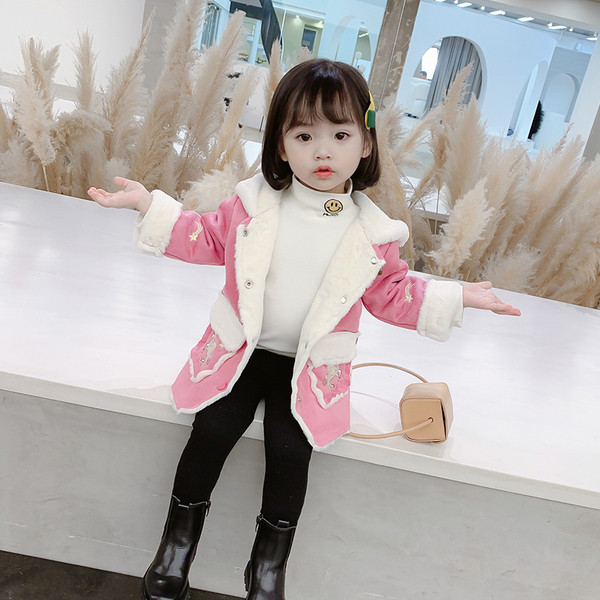 Pehme voodriga laste talvejope tüdrukutele