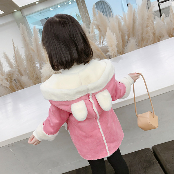 Pehme voodriga laste talvejope tüdrukutele