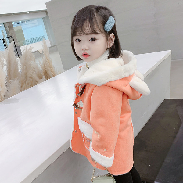 Pehme voodriga laste talvejope tüdrukutele