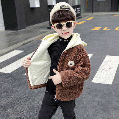 Παιδικό μπουφάν για αγόρια με κουκούλα