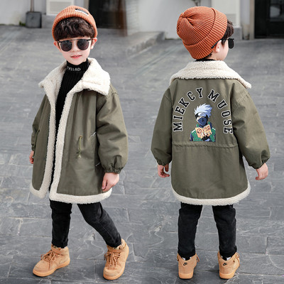 Νέο μοντέλο μπουφάν για αγόρια με μαλακή επένδυση και απλικέ