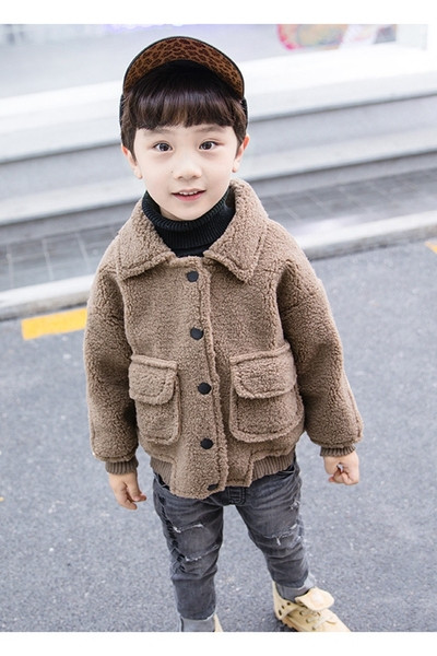 Νέο μοντέλο παιδικό μπουφάν με τσέπες για αγόρια