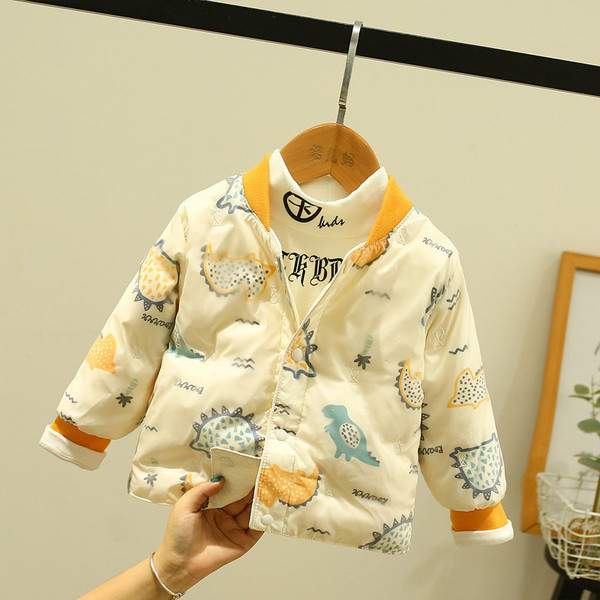 Dječja jakna s gumbima za dječake