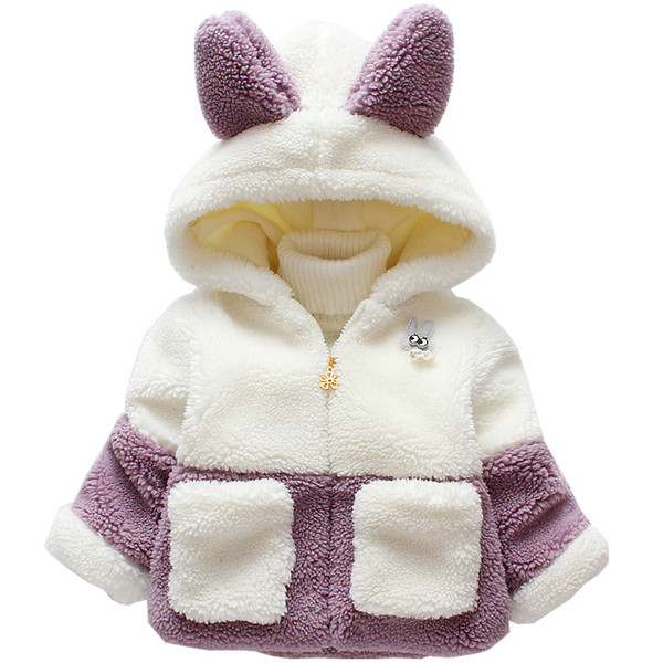 Παιδικό παλτό με τρισδιάστατο στοιχείο