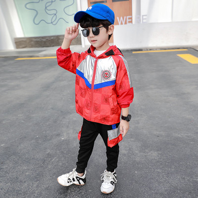 Παιδικό καθημερινό μπουφάν με φερμουάρ και κουκούλα - κατάλληλο για αγόρια